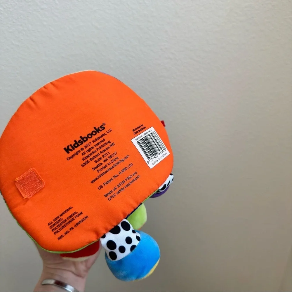 4/$20 Kidsbooks 8” Old MacDonald Plush Book